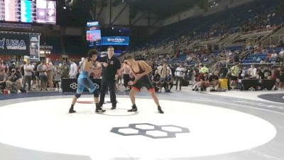 190 lbs Cons. Sub-rd Of 16 - Hunter Bell, Idaho vs Gideon Vargas, California