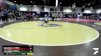 126 lbs Champ. Round 1 - Oscar De La Torre, Santa Monica vs Nathaniel Freitas, Vista Murrieta