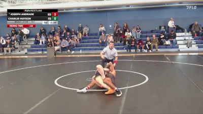 157 lbs Cons. Round 1 - Charlie Hutson, Fort Hays State vs Joseph Andrade, Northern State