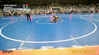 84 lbs Round Of 32 - Dmitrii Chernikov, Savage House Wrestling Club vs Sawyer Day, WolfPack Wrestling Academy