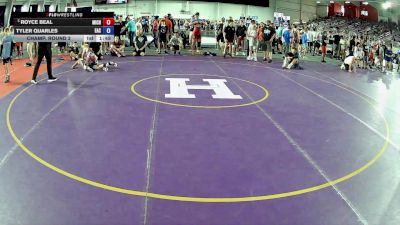 106 lbs Champ. Round 2 - Royce Beal, Michigan vs Tyler Quarles, Elite Athletic Club
