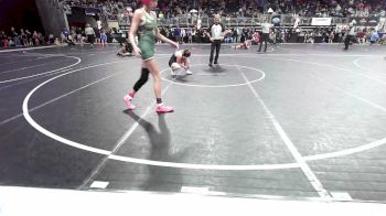 118 lbs Consi Of 8 #2 - Bailey Wallace, Choctaw Ironman vs Raeya Dobelbower, Trailhands