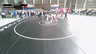 175 lbs Quarterfinal - Patrick Miller, Hurricane Wrestling Club vs Parker Streight, Uintah Wrestling