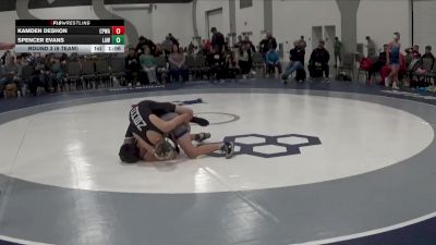 100 lbs Round 3 (6 Team) - Spencer Evans, LAW/Crass vs Kamden DeShon, CP Wrestling Academy