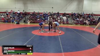 138 lbs Round 2 - Lewis Miller, Auburn vs Sami Bratina, Helena