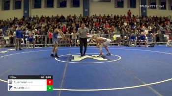 126 lbs Semifinal - Tyler Johnson, Danbury vs Maximillian Leete, Danvers