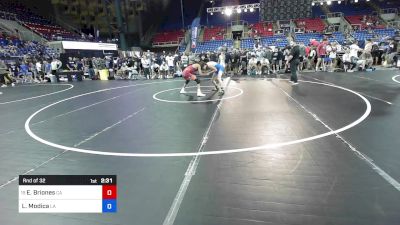 106 lbs Rnd Of 32 - Elias Briones, CA vs Landen Modica, LA