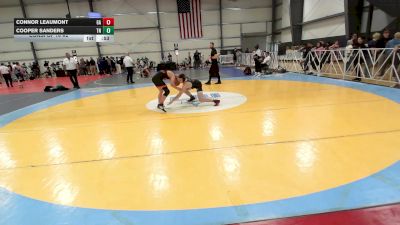 127 lbs Consi Of 16 #2 - Connor Leaumont, GA vs Cooper Sanders, TN