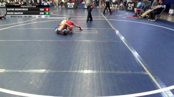 66 lbs Consy 6 - Zayne Moncheck, Young Guns vs River Martin, Connellsville