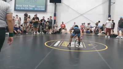 116 lbs Rr Rnd 6 - Aiden Abrams, Gold Medal WC - BHS vs Teequavious Mills, Roundtree Wrestling Academy - BHS