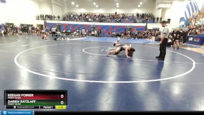 160 lbs Cons. Round 2 - Keegan Poirier, Priest River vs Darien Ratzlaff, Priest River