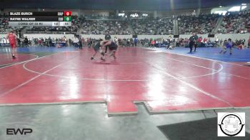123 lbs Consi Of 32 #2 - Blaze Burch, Sulphur vs Rayne Walker, Elgin Wrestling