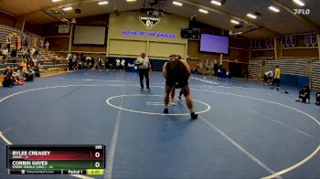 285 lbs Corbin Hayes, Embry-Riddle (Ariz.) vs Rylee Creasey, Snow