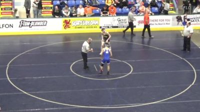 132 lbs Round Of 32 - Jason Dube, General McLane vs Weston Emmons, Shaler