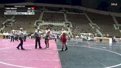 6A 285 lbs Quarterfinal - Daniel Ellis, Mountain Brook vs Toby Zirlott, Saraland