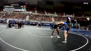 150-D2 Quarterfinal - David Clawson, Buena High School vs Trenell Ross, Desert Edge High School