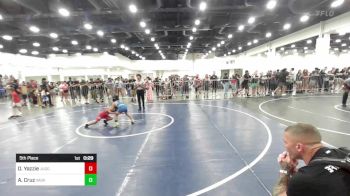 61 lbs 5th Place - Oliver Yazzie, Juggernaut WC vs Andrew Cruz, Vasky Bros