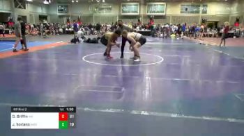 195 lbs Prelims - Declan Griffin, Metrowest United vs Justin Soriano, Savage Gold