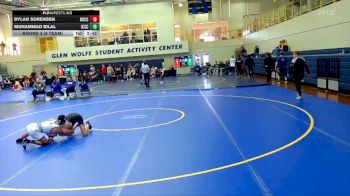 125 lbs Round 3 (6 Team) - Dylan Sorensen, Northwest College vs Muhammad Bilal, Iowa Central Community College