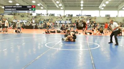 152 lbs Rr Rnd 1 - Anthony Molinaro, Triumph Maize - HSB vs Gunner Butt, Indiana Outlaws Black - HSB