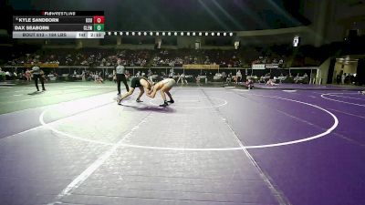184 lbs Consi Of 16 #2 - Kyle Sandborn, Ohio State vs Dax Seaborn, Clemson
