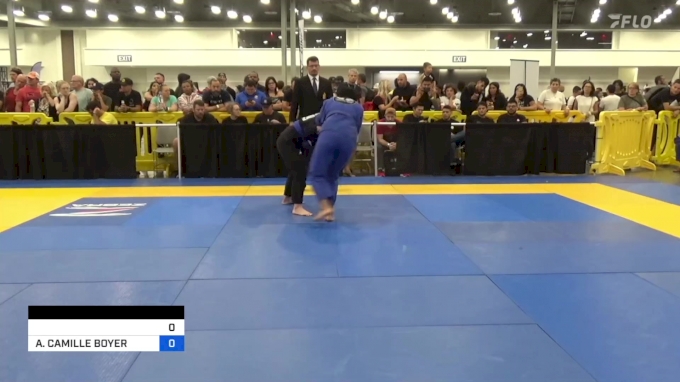 HAYLEY MARIE KINNEY vs ANGELA CAMILLE BOYER 2023 World Master IBJJF Jiu ...