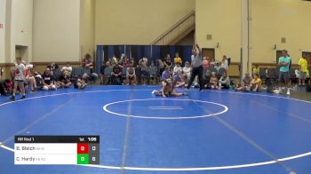 60 lbs Rr Rnd 1 - Bradey Bleich, K8 Mat Assassins Black vs Carter Hardy, K8 ACES