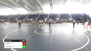 120 lbs Semifinal - Rodger Cate, Washington vs Destin Maestas, Legends Of Gold Las Vegas