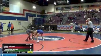 145 lbs Consolation Bracket - Chandler Hogan, Mortimer Jordan HS vs Malik Motley, Hoover
