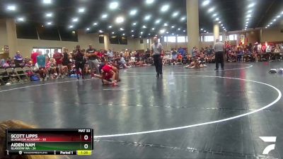 90 lbs Semis & Wb (16 Team) - Scott Lipps, Gladiator Academy vs Aiden Nam, Glasgow WA