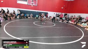 142 lbs Round 4 (6 Team) - Gavin Layba, Choctaw vs Anthony Simpson, Marauder Wrestling Club