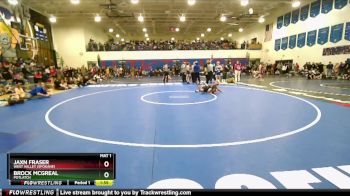 113 lbs Champ. Round 2 - Brock McGreal, Potlatch vs Jaxn Fraser, West Valley (Spokane)