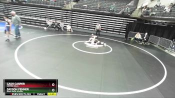 116 lbs Champ. Round 1 - Cash Casper, Copper Hills vs Dayson Fenner, Davis High School