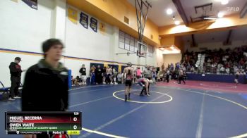 126 lbs Round 1 - Owen Waite, American Leadership Academy Queen Creek vs MIGUEL BECERRA, Mogollon