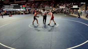 D 2 150 lbs Champ. Round 2 - Connor Locke, North DeSoto vs Joseph Goday, Pearl River