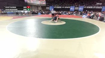 Boys 2A 157 lbs Cons. Round 5 - Colin Mcgiverin, Sehome vs Wyatt Sloman, North Kitsap