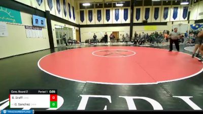 155lbs Cons. Round 2 - Georgia Sanchez, Chiawana (Girls) vs Bailee Graff, R. A. Long (Girls)