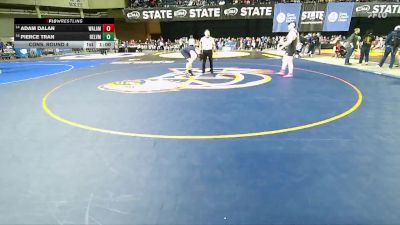 Boys 3A 215 lbs Cons. Round 4 - Adam Dalan, Walla Walla vs Pierce Tran, Bellevue