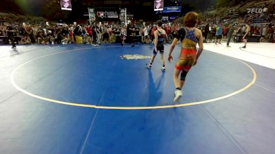 100 lbs Cons 32 #2 - Ian Maize, IA vs Oliver Pulliam, TX