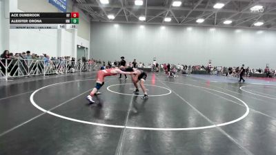 160 lbs Consi Of 64 #2 - Ace Dunbrook, NY vs Aleister Orona, NM