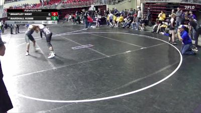 130 lbs Quarterfinal - Marshall Kumm, Wrestling With Character vs Brantley Went, Clarkson Leigh