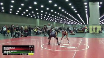 133 lbs Cons. Round 4 - Leland Reeves, Unattached vs Gavin Hilyar, Augsburg