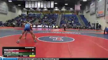 165 lbs Quarterfinal - Braden Smelser, CA State University Bakersfield, -Unattached vs Ryan Fiorentino, Beaver Dam RTC