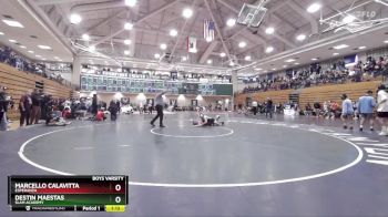 120 lbs Quarterfinal - Destin Maestas, Slam Academy vs Marcello Calavitta, Esperanza