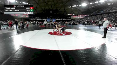 Boys 2A 165 lbs Semifinal - Rylin Lang, Anacortes vs William Conroy, Fife