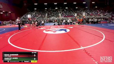 2A-165 lbs Quarterfinal - Isaac Gardner, Wind River vs Marcus James, Moorcroft