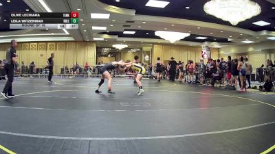109 lbs Round Of 16 - Olive Lechiara, Temecula Valley HS vs Leila Witzerman, Rolling Hills WC