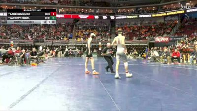 2A-126 lbs Cons. Round 2 - Lane Elmquist, Audubon vs Jarrett Engel, West Delaware, Manchester