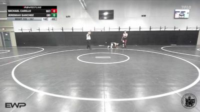 157 lbs Cons. Round 3 - Jeremiah Sanchez, Grace M Davis vs Michael Carillo, Matilda Torres High School