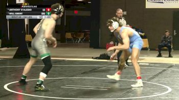 184 lbs Quarterfinal - Anthony D`Alesio, LIU vs Will Ebert, Binghamton